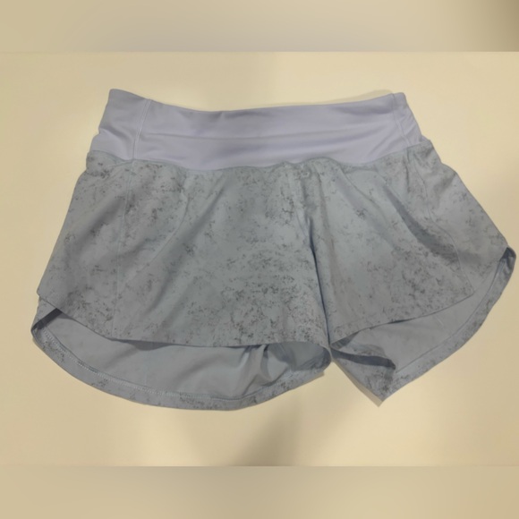 lululemon athletica Pants - Lululemon Athletica Light Blue Athletic Shorts